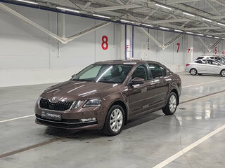 2018 Skoda Octavia III (A7) Рестайлинг, коричневый, 1995000 рублей, вид 1