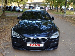 2012 BMW 6 серии Gran Coupe 640d III (F06/F13/F12), синий, 2950000 рублей, вид 1