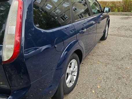 2011 Ford Focus II Рестайлинг, синий, 530000 рублей, вид 3