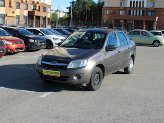 2014 Lada (ВАЗ) Granta I, коричневый, 270000 рублей, вид 1