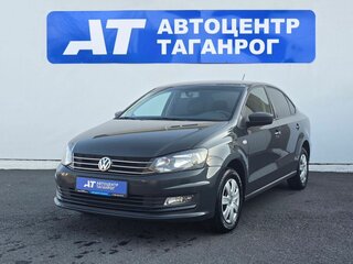 2015 Volkswagen Polo V Рестайлинг, серый, 999000 рублей, вид 1