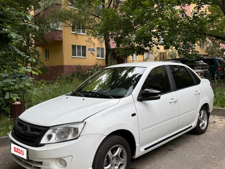 2012 Lada (ВАЗ) Granta I, белый, 294000 рублей, вид 1