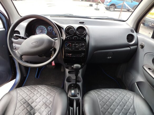 2007 Daewoo Matiz I Рестайлинг, синий, 280000 рублей - вид 17