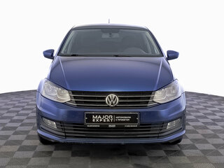 2019 Volkswagen Polo V Рестайлинг, синий, 1200000 рублей, вид 2