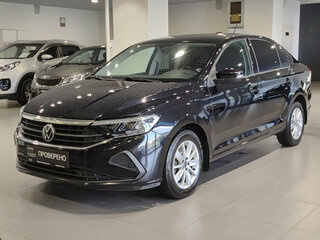2021 Volkswagen Polo VI, чёрный, 1470000 рублей, вид 1