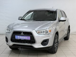 2014 Mitsubishi ASX I Рестайлинг, серебристый, 1340000 рублей, вид 1