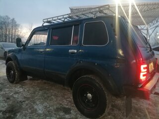 2002 Lada (ВАЗ) 2131 (4x4) I, синий, 220000 рублей, вид 4