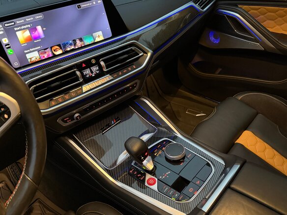 2020 BMW X6 M Competition III (F96), фиолетовый, 9600000 рублей - вид 13