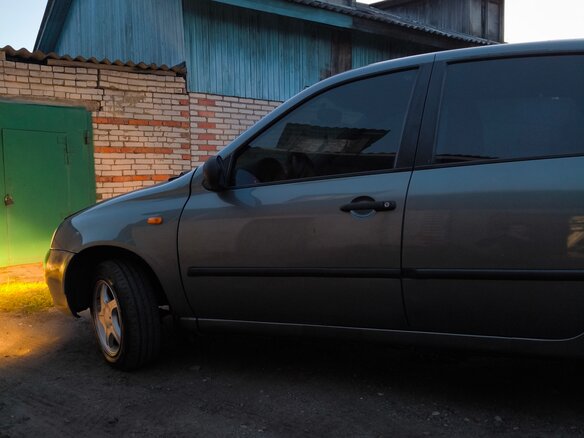 2008 Lada (ВАЗ) Kalina I, серый - вид 10