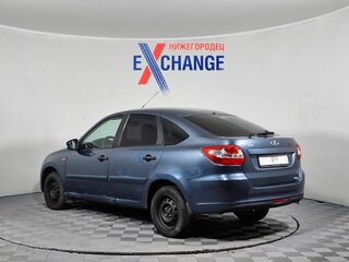 2014 Lada (ВАЗ) Granta I, синий, 310000 рублей, вид 2