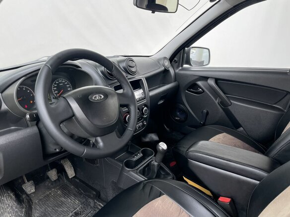 2012 Lada (ВАЗ) Granta I, синий, 356000 рублей - вид 11