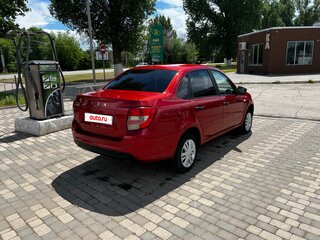 2019 Lada (ВАЗ) Granta I Рестайлинг, красный, 489000 рублей, вид 3