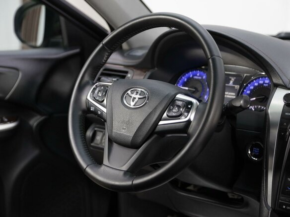 2017 Toyota Camry VII (XV50) Рестайлинг 2, чёрный - вид 6
