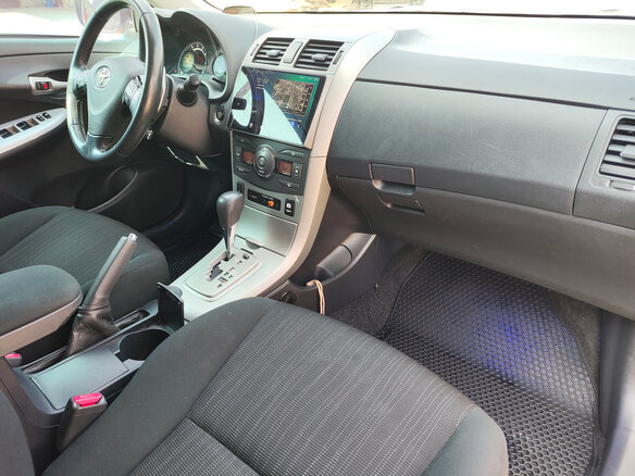 2008 Toyota Corolla AMT X (E140, E150), голубой, 1250000 рублей - вид 5