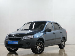 2014 Lada (ВАЗ) Granta I, синий, 459000 рублей, вид 3