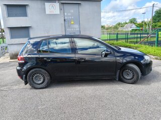 2012 Volkswagen Golf VI, чёрный, 350000 рублей, вид 4