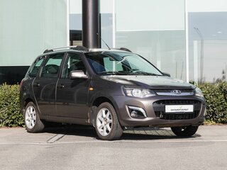 2014 Lada (ВАЗ) Kalina II, коричневый, 500000 рублей, вид 3