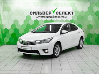 2014 Toyota Corolla XI (E160, E170, E180), белый, 1250000 рублей, вид 1