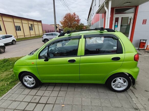 2007 Daewoo Matiz I Рестайлинг, зелёный, 350000 рублей - вид 2