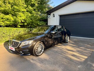 2016 Mercedes-Benz S-Класс 500 Long 9G-TRONIC VI (W222, C217), чёрный, 3340000 рублей, вид 1