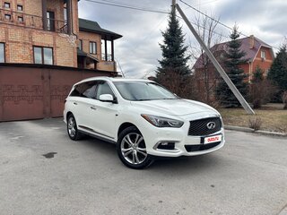 2018 Infiniti QX60 I Рестайлинг, белый, 2350000 рублей, вид 4