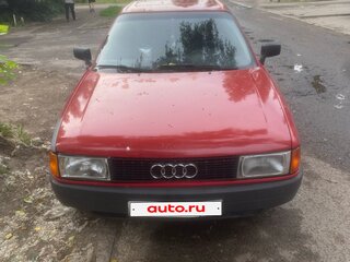 1988 Audi 80 IV (B3), красный, 160000 рублей, вид 1