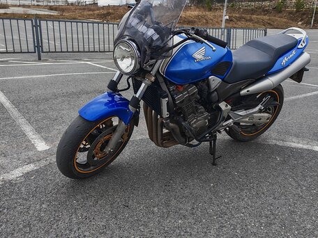 2003 Honda CB 900F Hornet, синий, 340000 рублей, вид 4