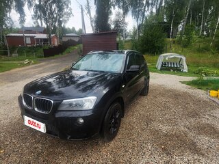 2013 BMW X3 20d xDrive II (F25), чёрный, 1650000 рублей, вид 1