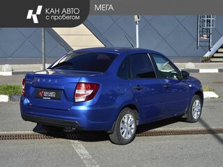 2019 Lada (ВАЗ) Granta I Рестайлинг, синий, 490000 рублей, вид 2