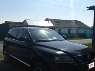2005 Volkswagen Touareg I, чёрный, 630000 рублей, вид 1