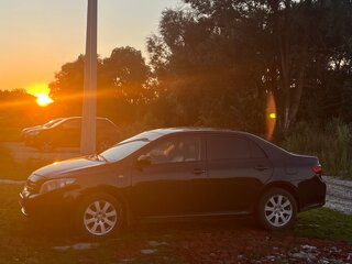2008 Toyota Corolla X (E140, E150), чёрный, 800000 рублей, вид 3