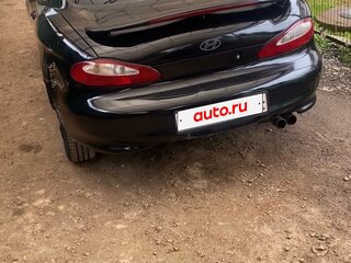 1998 Hyundai Coupe I (RD), чёрный, 350000 рублей, вид 2