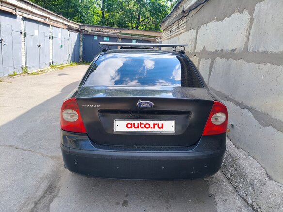 2007 Ford Focus II, чёрный - вид 7