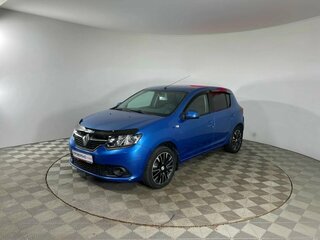 2015 Renault Sandero II, синий, 460000 рублей, вид 1