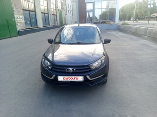 2018 Lada (ВАЗ) Granta I Рестайлинг, серебристый, 600000 рублей, вид 1