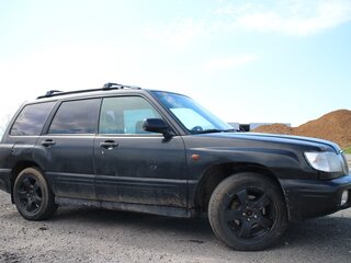 2001 Subaru Forester I Рестайлинг, чёрный, 320000 рублей, вид 4