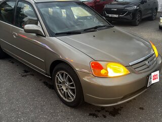 2002 Honda Civic VII, коричневый, 315000 рублей, вид 3