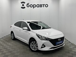 2021 Hyundai Solaris II Рестайлинг, белый, 1050000 рублей, вид 3