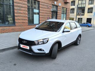 2018 Lada (ВАЗ) Vesta SW Cross I, белый, 890000 рублей, вид 1