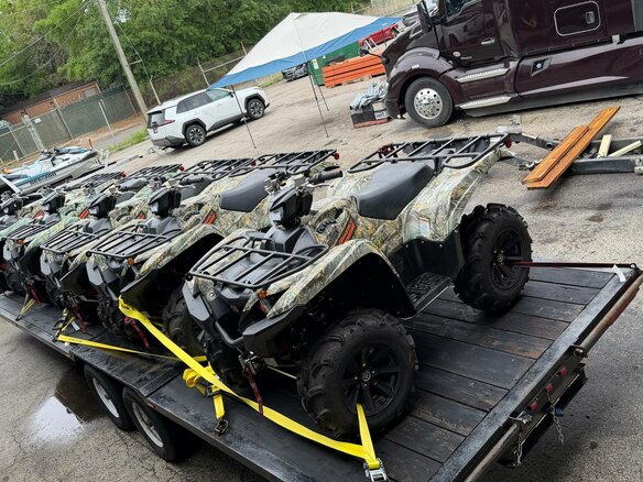 2025 Yamaha Grizzly 700, коричневый, 1580000 рублей - вид 11