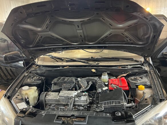 2014 Lada (ВАЗ) Granta I, чёрный, 215000 рублей - вид 11