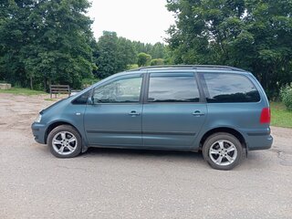 2003 Volkswagen Sharan I Рестайлинг, синий, 520000 рублей, вид 3