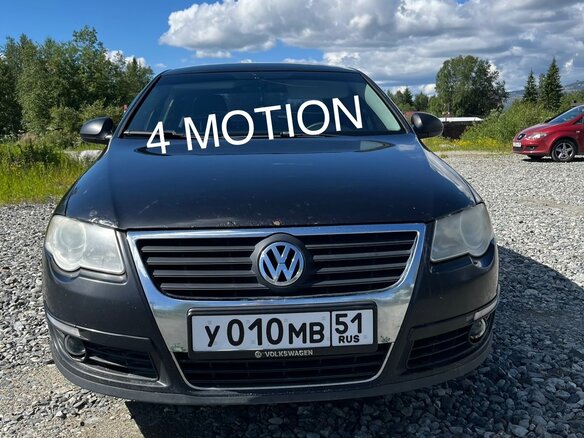 2007 Volkswagen Passat B6, чёрный, 550000 рублей