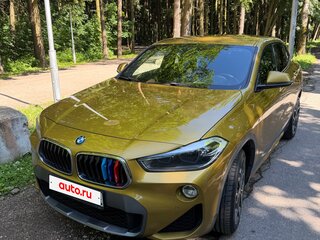 2019 BMW X2 xDrive18d I (F39), золотистый, 2900000 рублей, вид 1