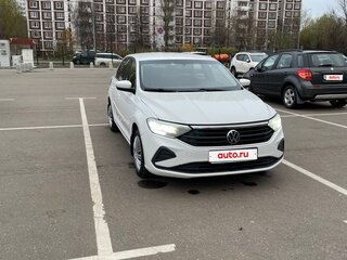 2020 Volkswagen Polo VI, белый, 950000 рублей, вид 3