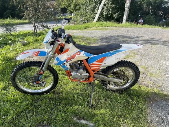 2022 Kayo K1-L 250 MX, белый, 85000 рублей - вид 3