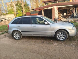 1999 Mazda Familia S-Familia S-Wagon VIII (BJ), серебристый, 215000 рублей, вид 1