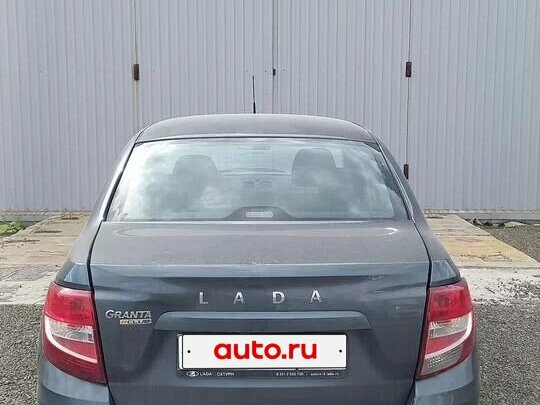 2025 Lada (ВАЗ) Granta I Рестайлинг, серый, 750000 рублей - вид 4
