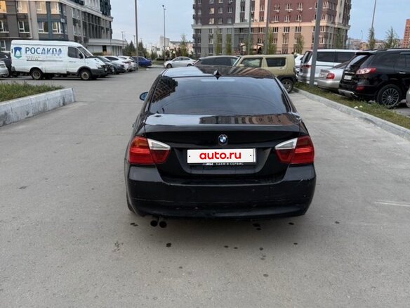 2006 BMW 3 серии 325xi V (E90/E91/E92/E93), чёрный - вид 3