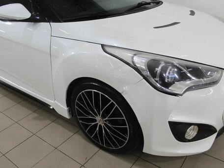 2013 Hyundai Veloster I, белый, 1005000 рублей, вид 4